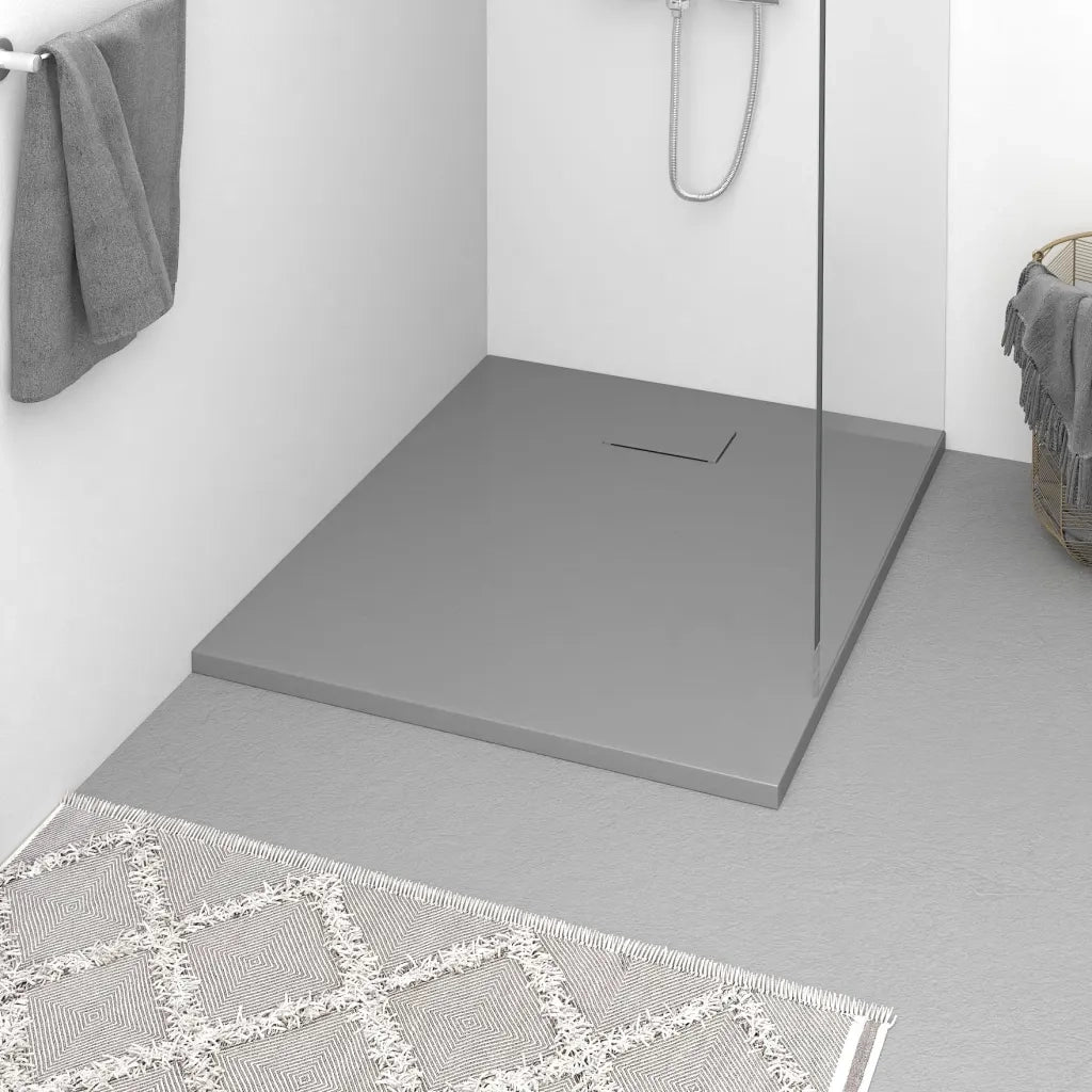 Piatto Doccia in SMC Grigio 100x80 cm CFW5136208