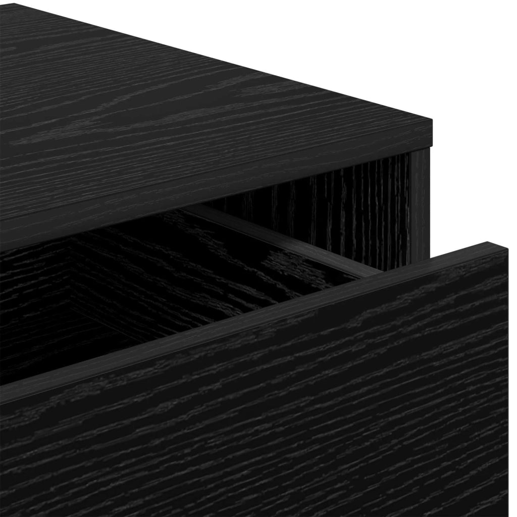 Mobile con Cassetti con cassetto Rovere Nero 41 x 40 x 58 cm