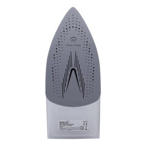 SOGO Ferro da Stiro a Vapore Elettrico 140ml Controllo Temperatura, Getto di Vapore 18g/min, Anti-Goccia, Anti-Calcare, Protezione Surriscaldamento