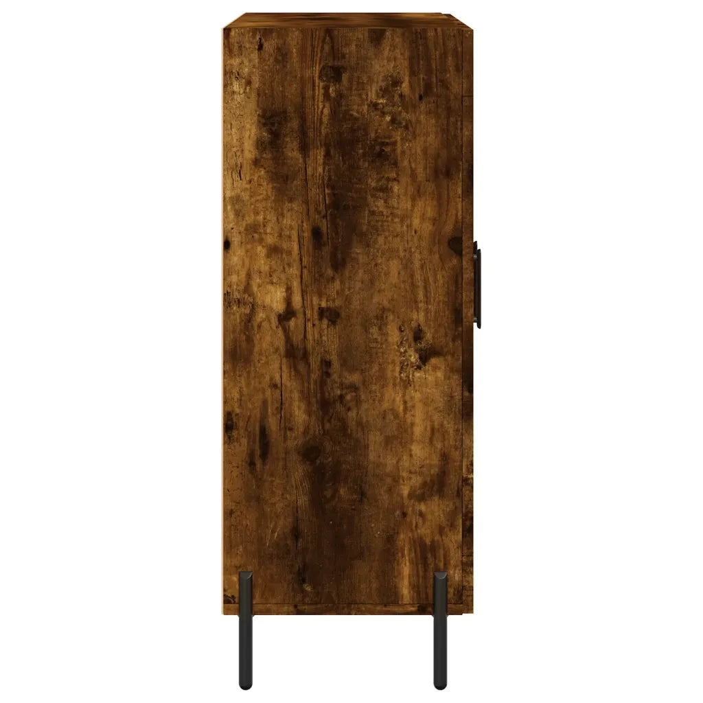 Credenza Rovere Fumo 69,5x34x90 cm in Legno Multistrato 830209