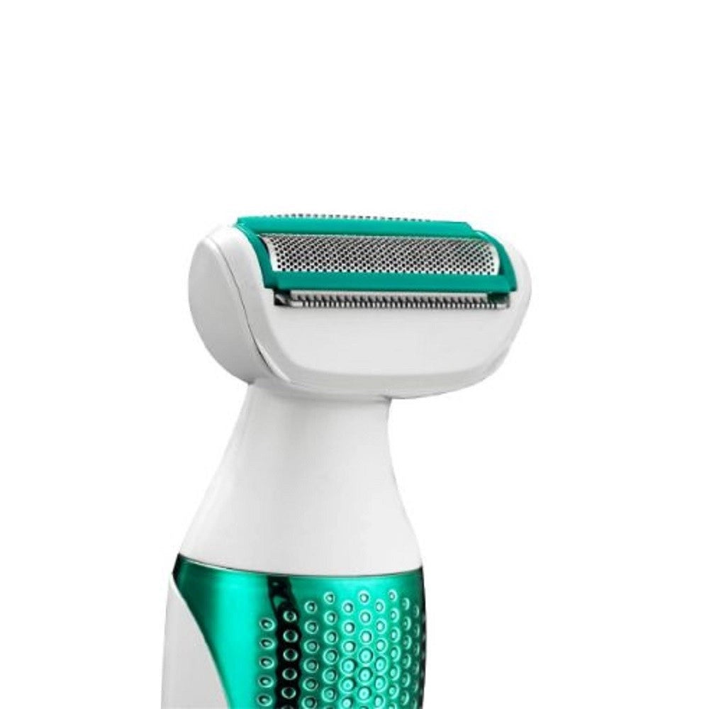 Trade Shop - Vgr V-720 Kit Epilatore 5in1 Donna Trimmer Rasoio Testine Intercambiabili -