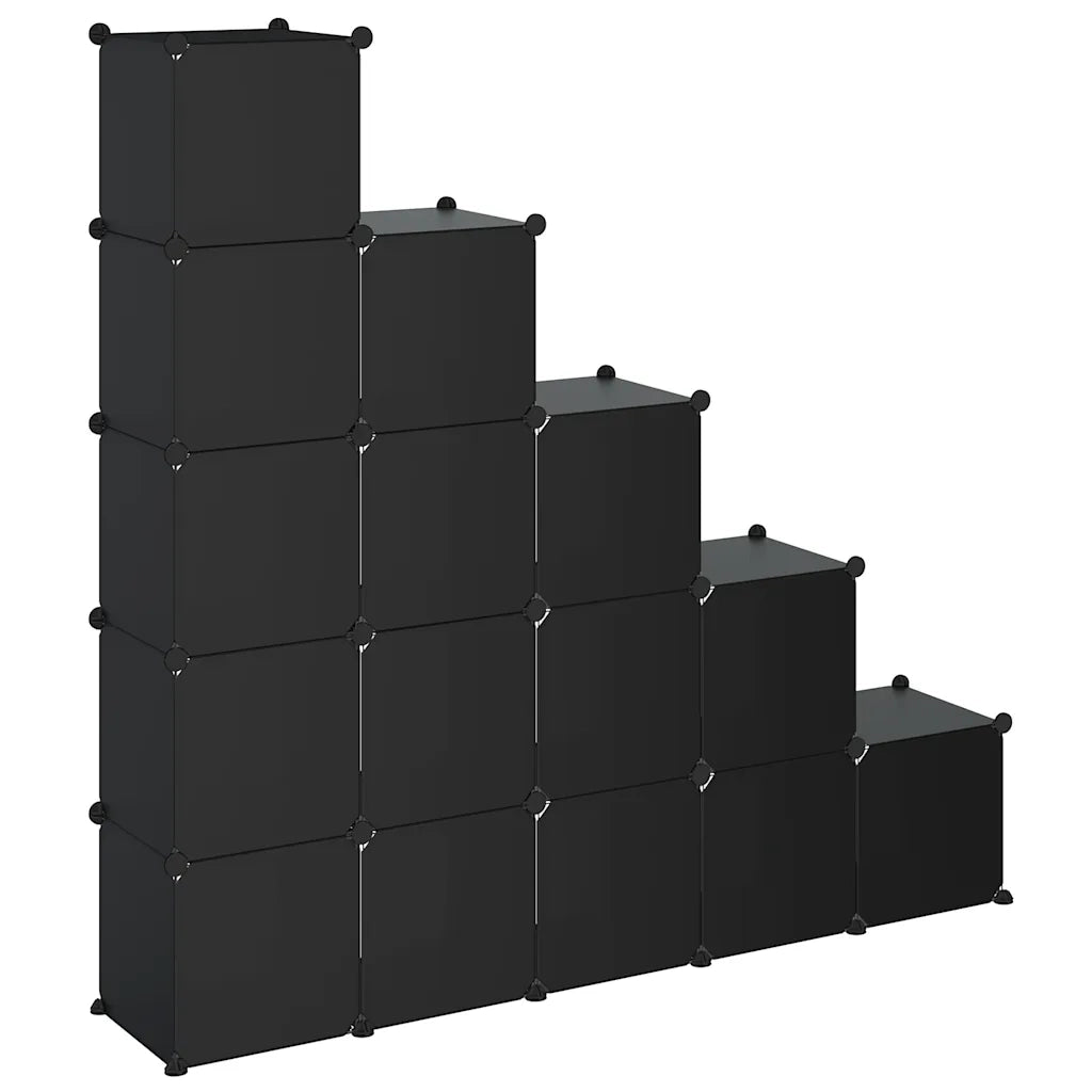 Organizzatore Portaoggetti con 15 Cubi Trasparenti in PP cod mxl 50998