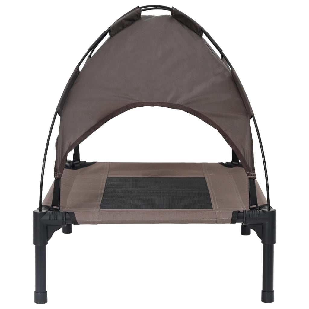 Letto rialzato per cani Marrone Metallo 76 x 62 x 70.5 cm
