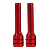 Pomello porta finestra in alluminio leggero - 2 pezzi - 4,9 cm di lunghezza - pin porta finestra