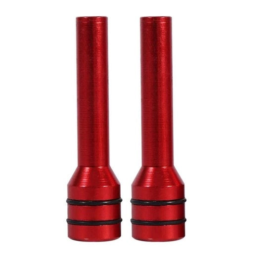 Pomello porta finestra in alluminio leggero - 2 pezzi - 4,9 cm di lunghezza - pin porta finestra