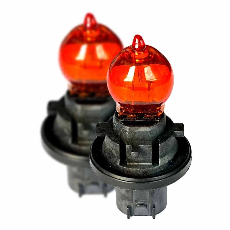 2 PZ Lampada Alogena PCY16W 12V 16W PU20d/2 Arancio Compatibile Philips