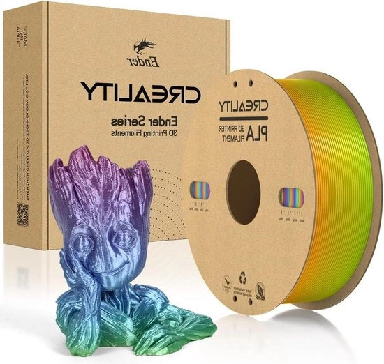 Filamento per stampa 3D in PLA - bobina di 1 kg - precisione dimensionale +/- 0,003 mm - compatibile con la maggior parte degli stampanti 3D - spool in cartone - facile da avvolgere per ridurre la confusione - diametro 175 mm
