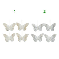 FARFALLA IN TESSUTO GLITTER