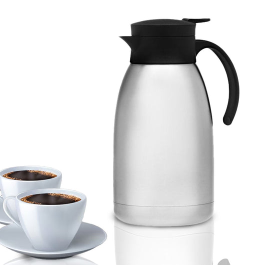 Caraffa Sottovuoto Termica Brocca Thermos In Acciaio Inox Capienza 1,5 LT