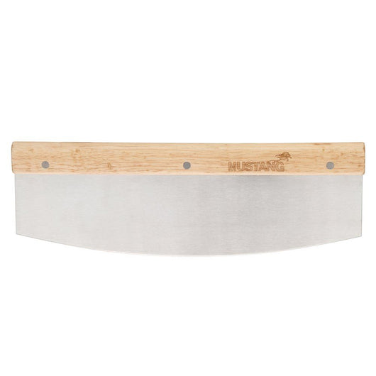 Taglierina Taglia Pizza Robusto con Manico in Legno Antibatterico Lama Acciaio