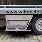 Cassetta porta attrezzi camion lato destro, alluminio 75x25x40cm max 60 l Gavone sottoscocca