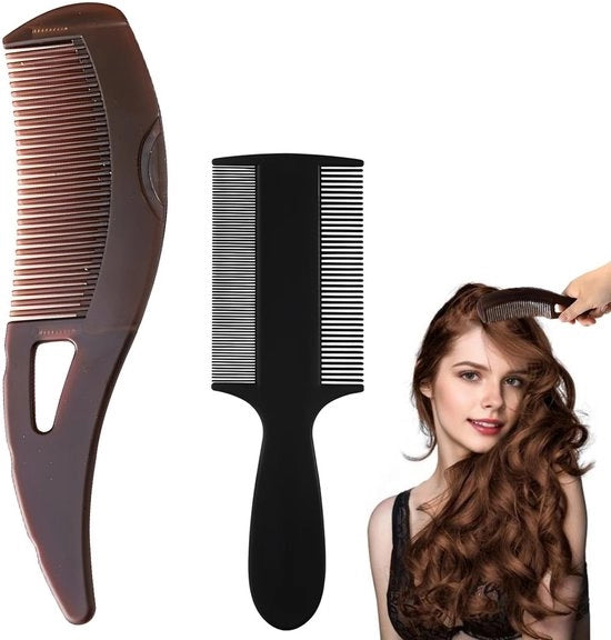 Prevenzione della rosacea - 2 pezzi - Denti bianchi - Massaggio capigliuto - Riduce la prurito - Progettazione ergonomico - Kam per capelli