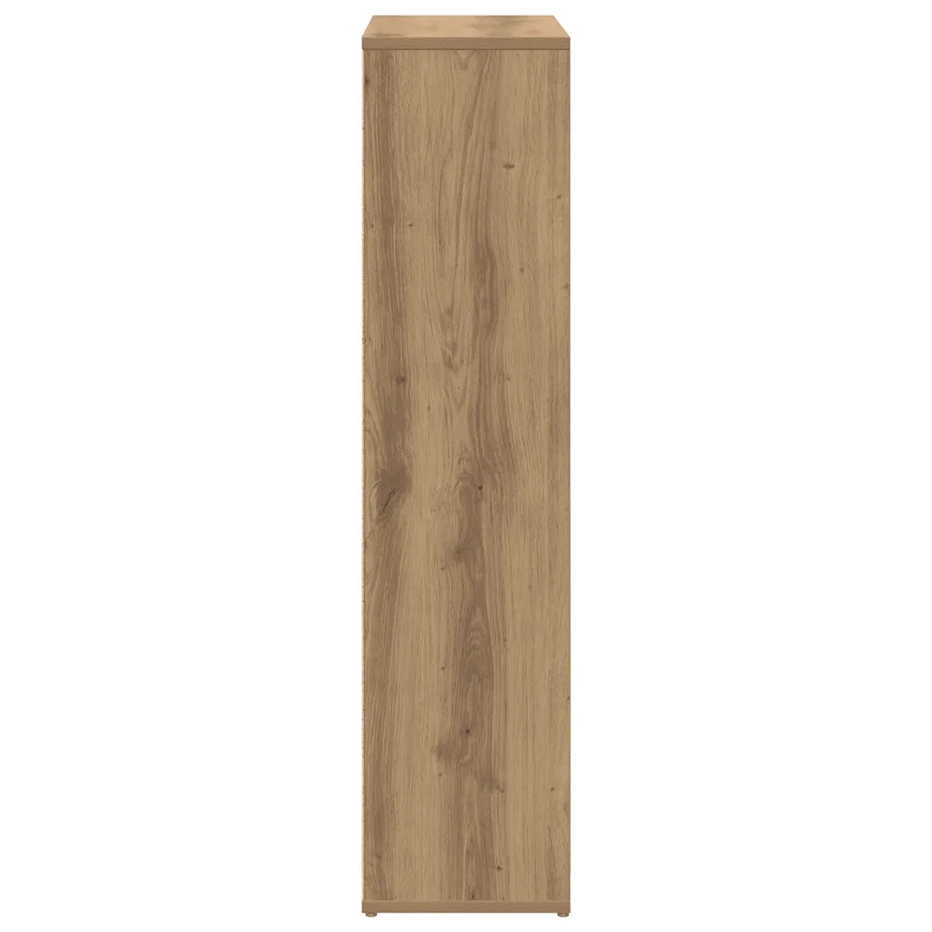 vidaXL Libreria Rovere Artigianale 50x25x104 cm