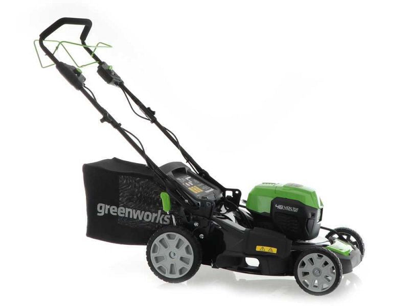 Rasaerba a batteria Greenworks GD48LM51SP semovente batteria 48V 4Ah e carica