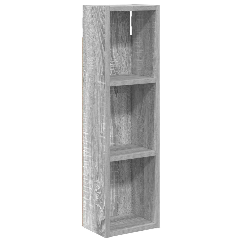Armadio da bagno a muro Sonoma grigia 20 x 14 x 70 cm