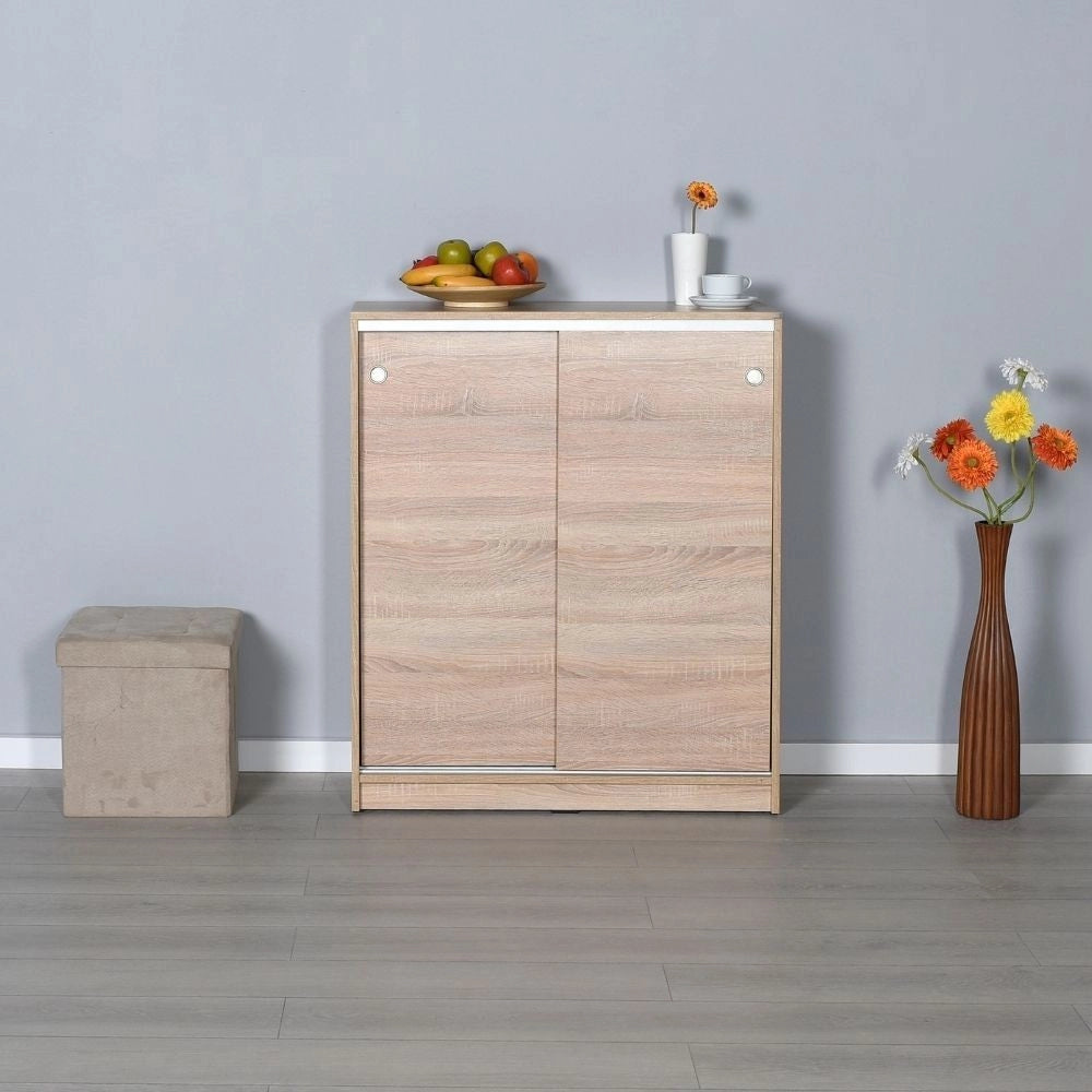 Scarpiera ADR322OAK2023 rovere ante scorrevoli e 4 ripiani