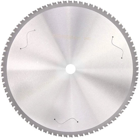 Lama circolare 355 mm - Acciaio rapido - 80 denti - Disco abrasivo metallico - Angolo di taglio frontale negativo - Spessore 2,6 mm - Lama circolare
