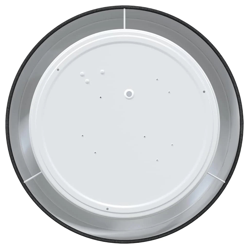 Lampada da soffitto moderna regolabile per soggiorno/camera da letto 30 x 30 x 13,5 cm tessuto nero 02_0058419