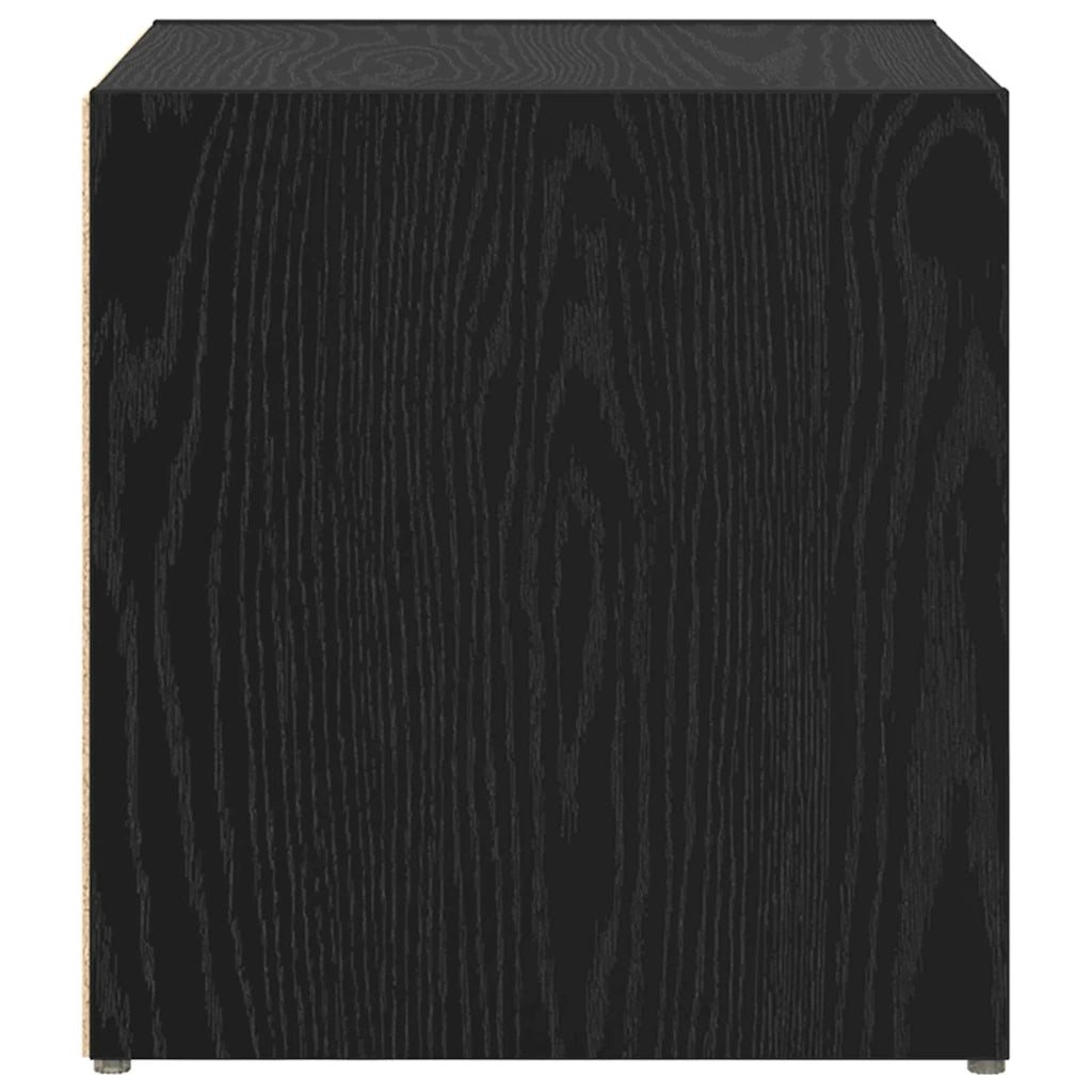 vidaXL Mobile TV 4 pcs Nero 37 x 35 x 37 cm Legno multistrato