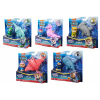 Spin Master- Paw patrol Aqua Pups, Personaggio con animale, modello casuale, 6065411