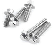 Viti a 5 viti Zeskant in acciaio inossidabile 304 - 10 pezzi - M6 - 16mm - Resistente alla corrosione - Argento - Viti