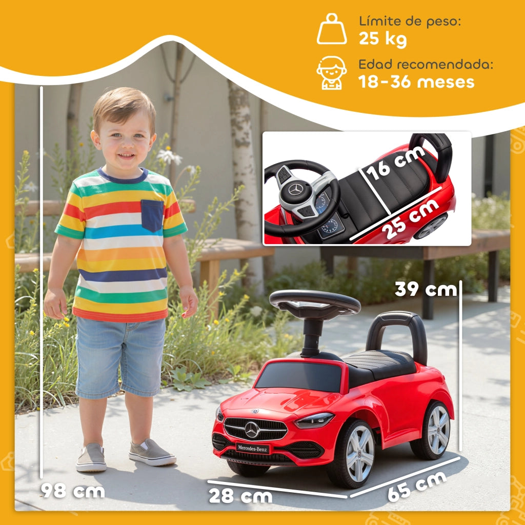 Correpasillos Mercedes-Benz Clase C ¨C zephmum ¨C Rosso