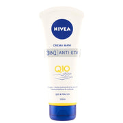 NIVEA CREMA MANI 3 IN 1 ANTI ETÀ Q10 CON FILTI UV IN FORMATO DA 100 ML