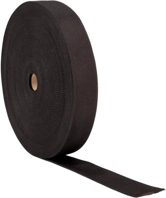 Sleeve di protezione slang nylon 27 mm, protezione cavo tessile, idraulico, nero, 10 m di lunghezza