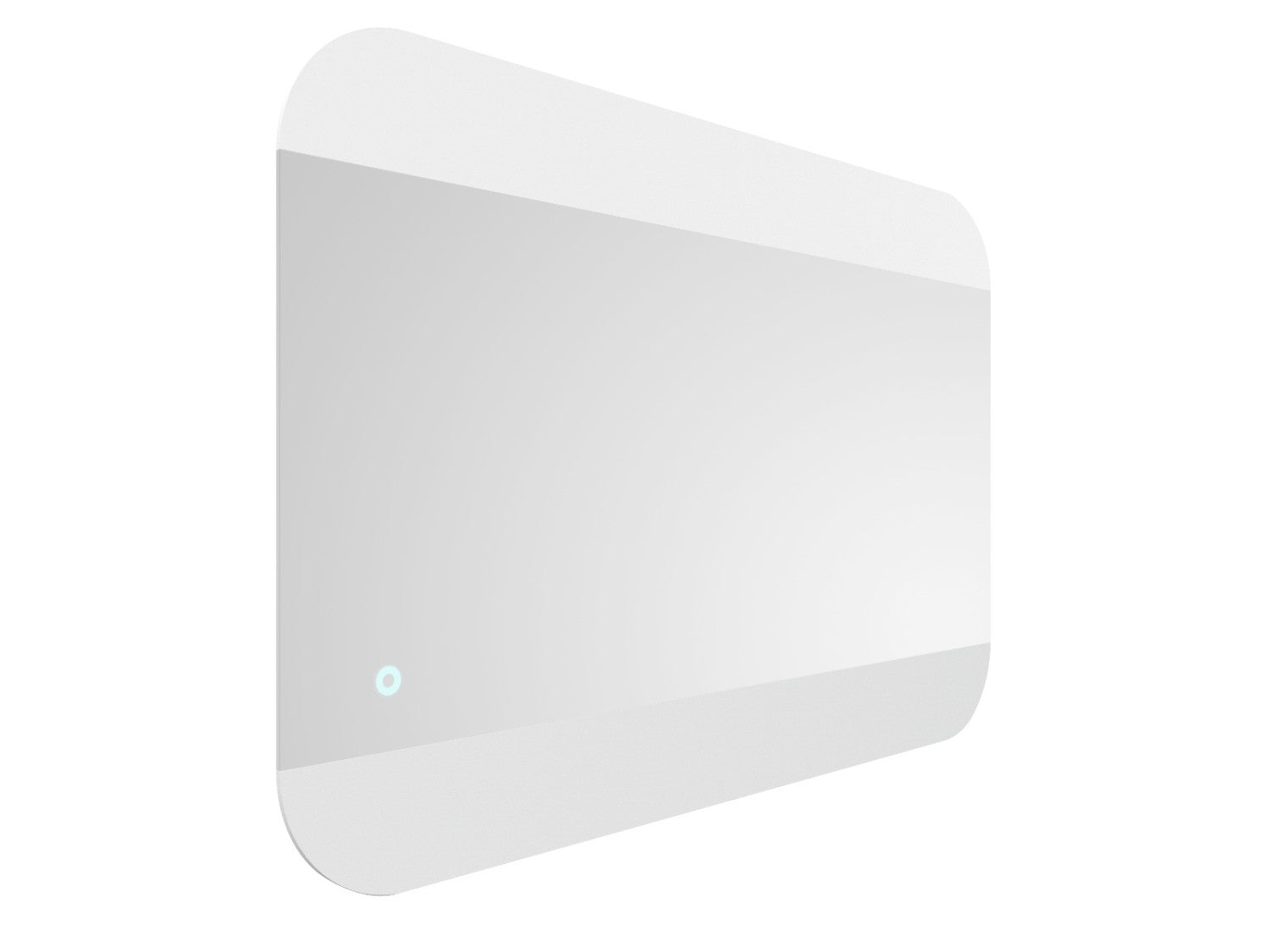 Specchio con Lampada a LED in 90x2,5x60cm TFT Rob Trasparente