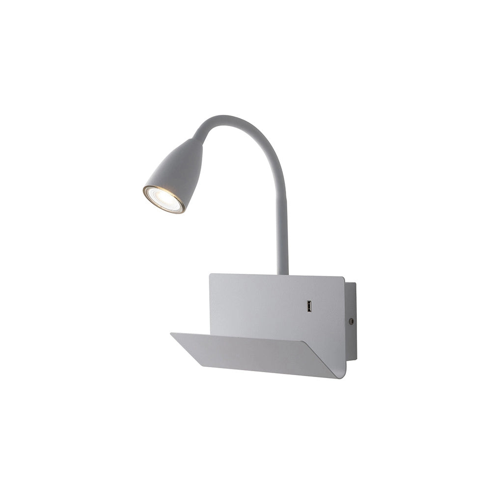 Applique con usb JANE bianco