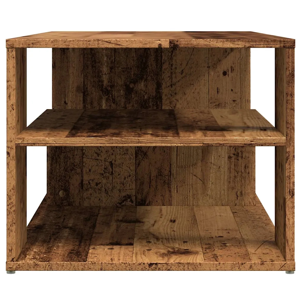 Tavolino Salotto Legno Vecchio 100x50x40 cm Legno Multistrato 856556