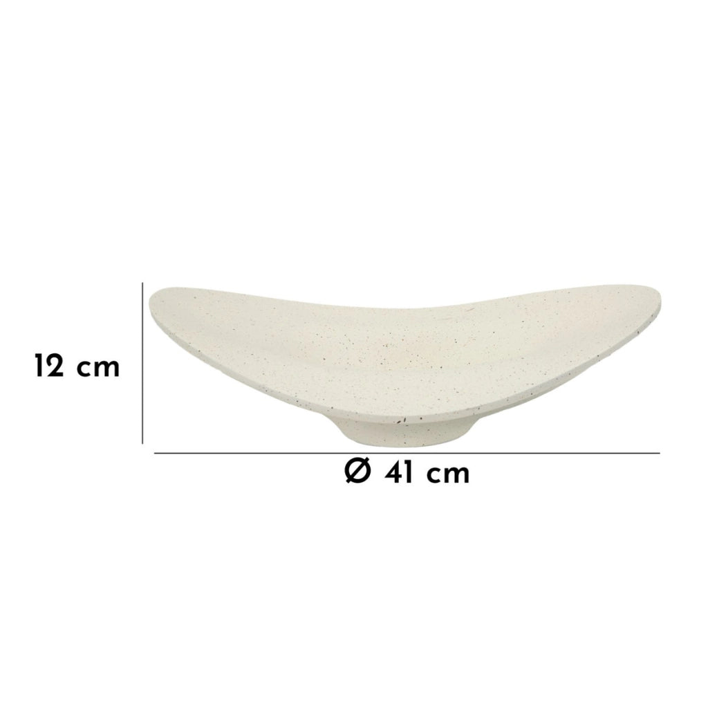 Vassoio VKH859, Beige, Poliresina, 41x12x41 cm