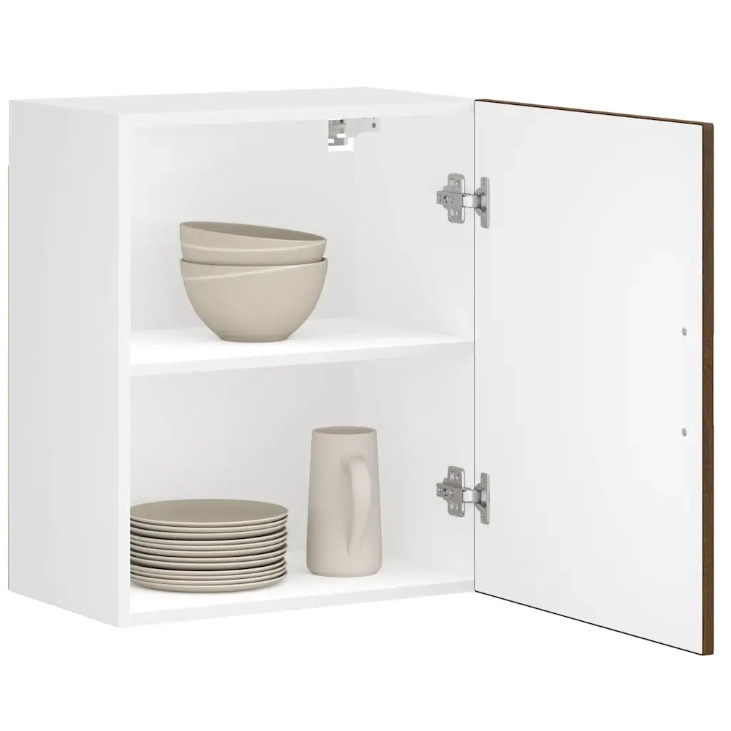 vidaXL Pensile da Cucina Porto Rovere Marrone in Legno Multistrato