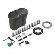 Gardena 13366 Set Irrigazione Vacanze con Serbatoio 10,5 L per 36 Piante Senza Rubinetto colore Nero