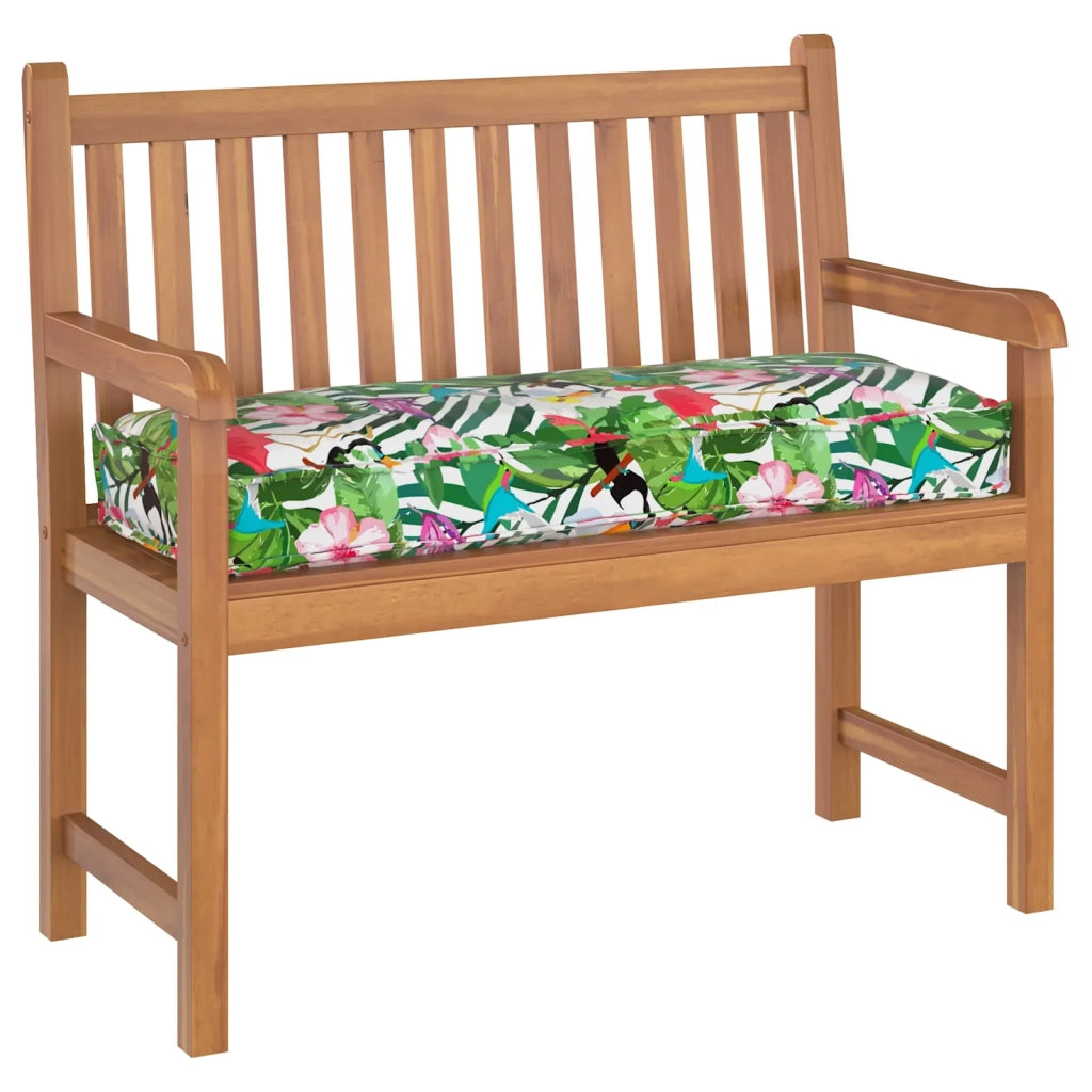 Cuscino Floreale Multicolore 110 x 40 x 8 cm Tessuto Oxford 42001637