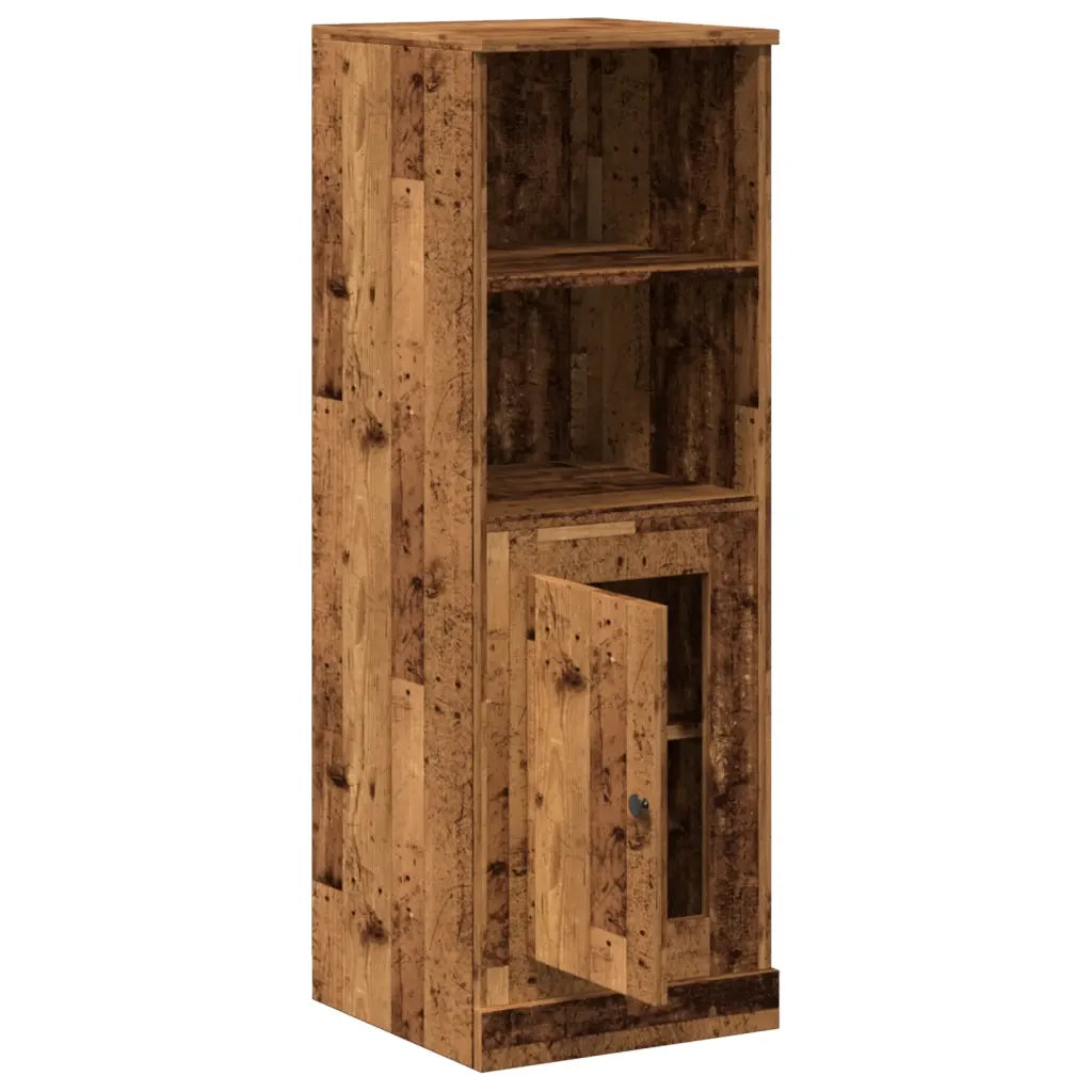 Credenza Legno Antico 36x35,5x103,5 cm in Legno Multistrato 857149