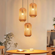 Lampada a sospensione ZMH vintage nera a 3 luci per tavolo da pranzo E27 soggiorno (lampadina non inclusa)