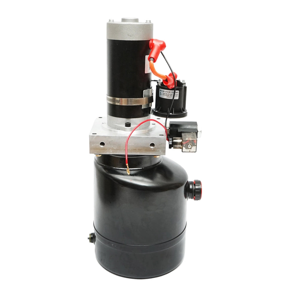 KIT CILINDRO IDRAULICO PER RIBALTABILE 2 ton con telecomando wireless 12V 1,2Kw