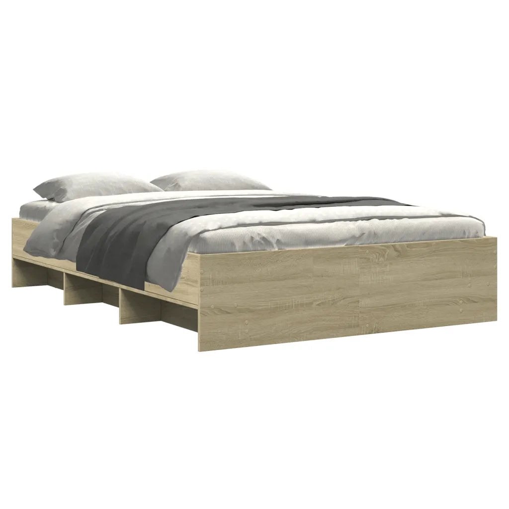 Giroletto senza Materasso Rovere Sonoma 120x200cm in Truciolato 3295662