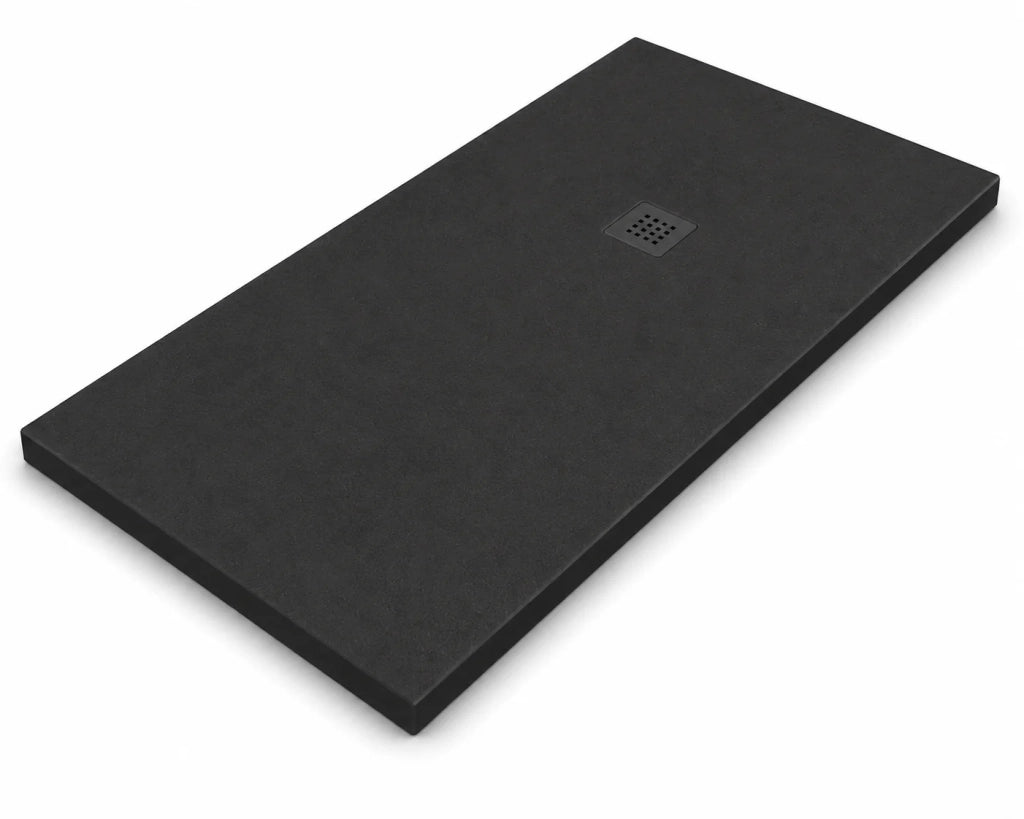 Piatto doccia ARDESIA 80x160 cm Nero griglia Nero