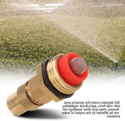 Spargine adattabile per aspersore per irrigazione, boccia di nebulizzazione in rame per giardino e prato, adatta per connessione G1/2