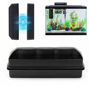 Pulitore di vetro per acquario magnetico - Magnete per alghe - Accessori per acquario - Adatto per vetro ≤ 6 mm - Compattabile - Portatile - Pulitore per acquario