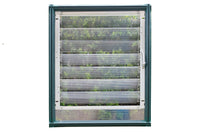 Finestra Laterale a Lamelle per Serra - Verde