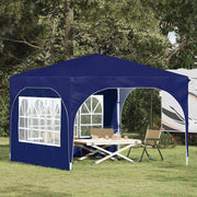 Tenda per feste a pop-up-Gazebo 290 x 290 x 245 cm Blu 808891