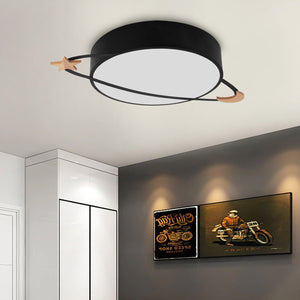 Lampada Plafoniere Moon Black App864-c