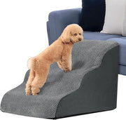 Trappola per cani - Trappola per piccoli cani e gatti - trappola per animali domestici rimovibile e lavabile - materiale a spugna con chiusura a zip - copertura in piuma - portatile - adatta per cani anziani (3-trappole)
