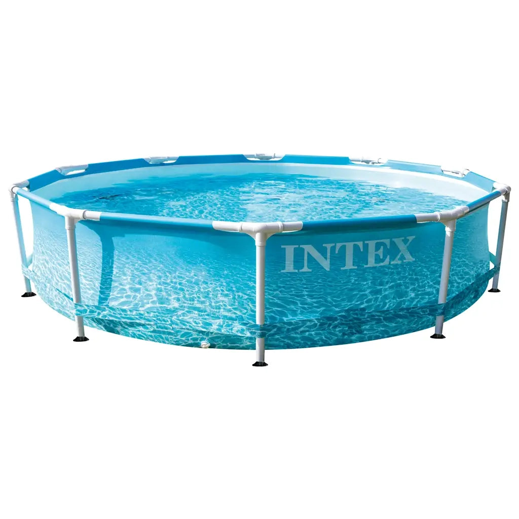 INTEX Telaio Piscina in Metallo Beachside 305x76 cm 3202883