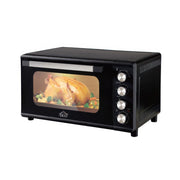Forno Elettrico Ventilato 45 Litri 2000W con Due Manopole Timer 60 Minuti e 4 Resistenze Inox DCG