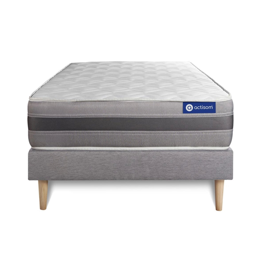 Kit rete e materasso matrimoniale Actimemo relax 90x200cm - Spessore : 24cm- memory foam - Moderatamente rigido