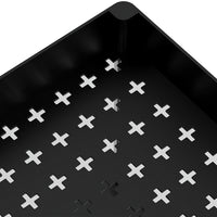 Set 2 Organizer Sottolavello Nero Bagno Cucina Cassetto Scorrevole Salvaspazio